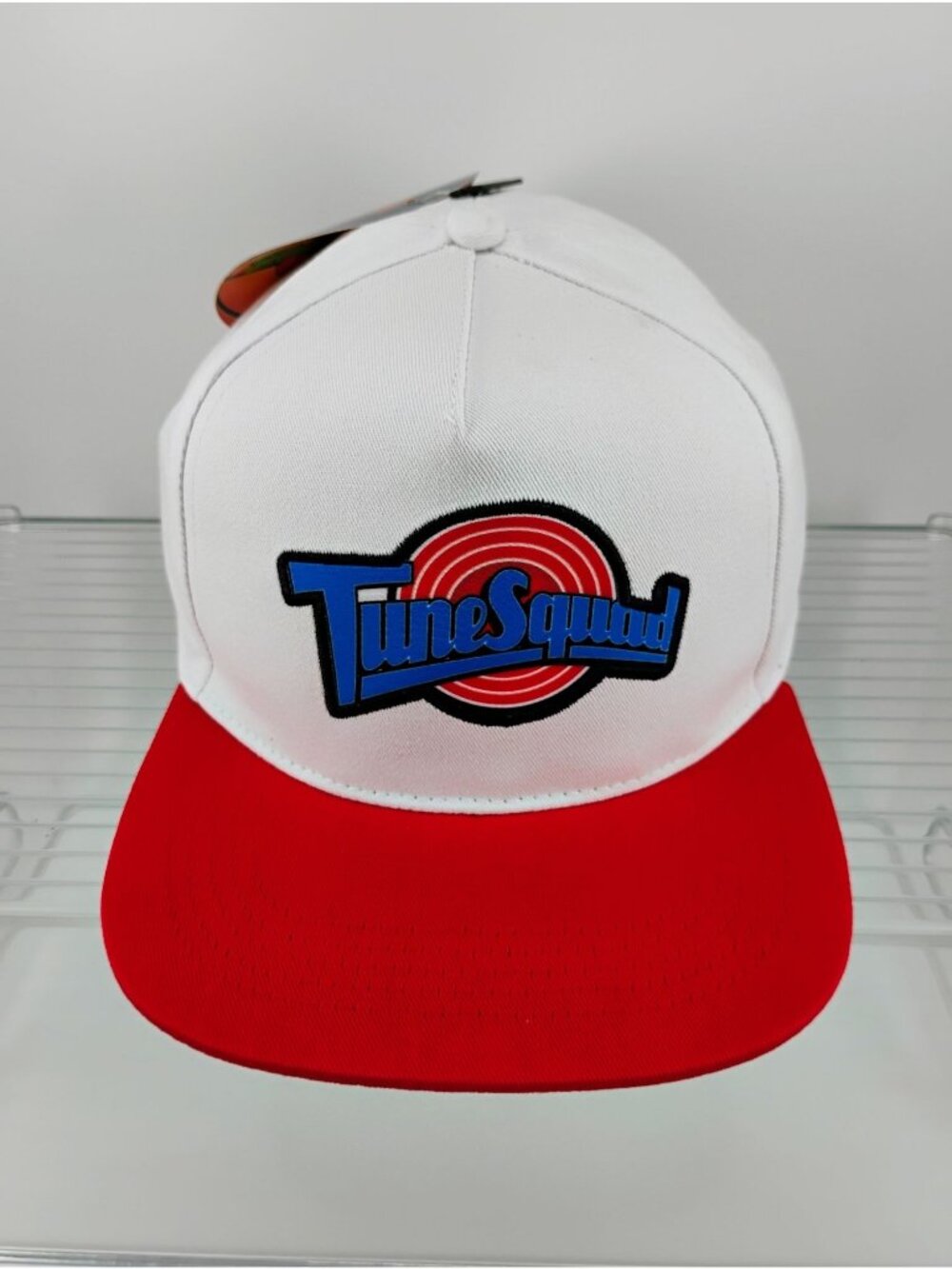 Space Jam 30th Anniversary Tune Squad Snapback Hat Adjustable White/Red